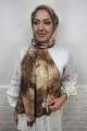 Desenli Bambu Şal 036K
